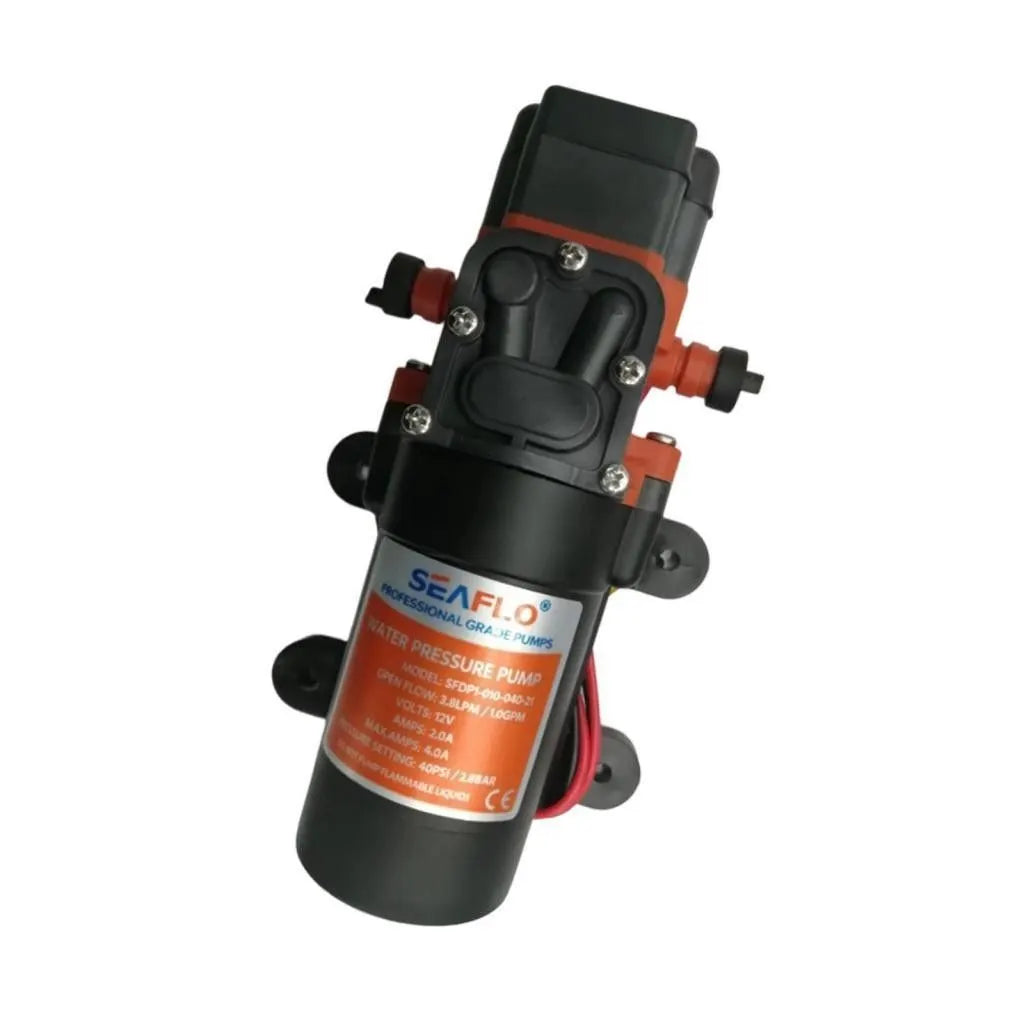 12v Seaflo Water Pump 21 Series 3.8LPM for Camper Trailer, Caravan Camping Boat - Image 2