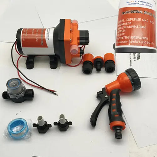 11.3LPM Water Pressure Pump 55PSI for Caravan RV Camper Trailer Boat AU - Image 7
