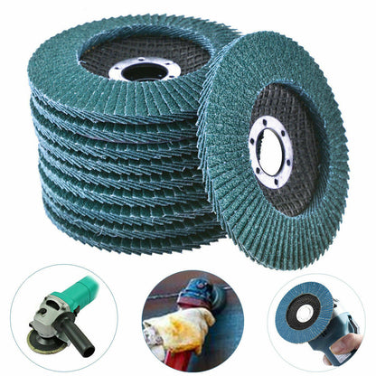 20PCS 5" 125MM Angle Grinder Flap Sanding Disc 120 Grit Grinding Wheel - Image 8