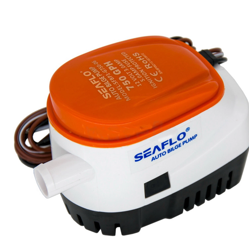 SEAFLO 12V 750GPH Automatic Bilge Pump Marine Boat Auto Submersible Pump - Image 2