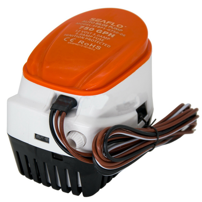 SEAFLO 12V 750GPH Automatic Bilge Pump Marine Boat Auto Submersible Pump - Image 4