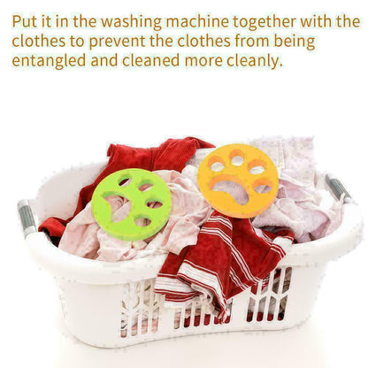 2 Pcs Pet Hair Remover Floating Fur Catcher Laundry Lint Dog CAT Washing Machine - Image 2
