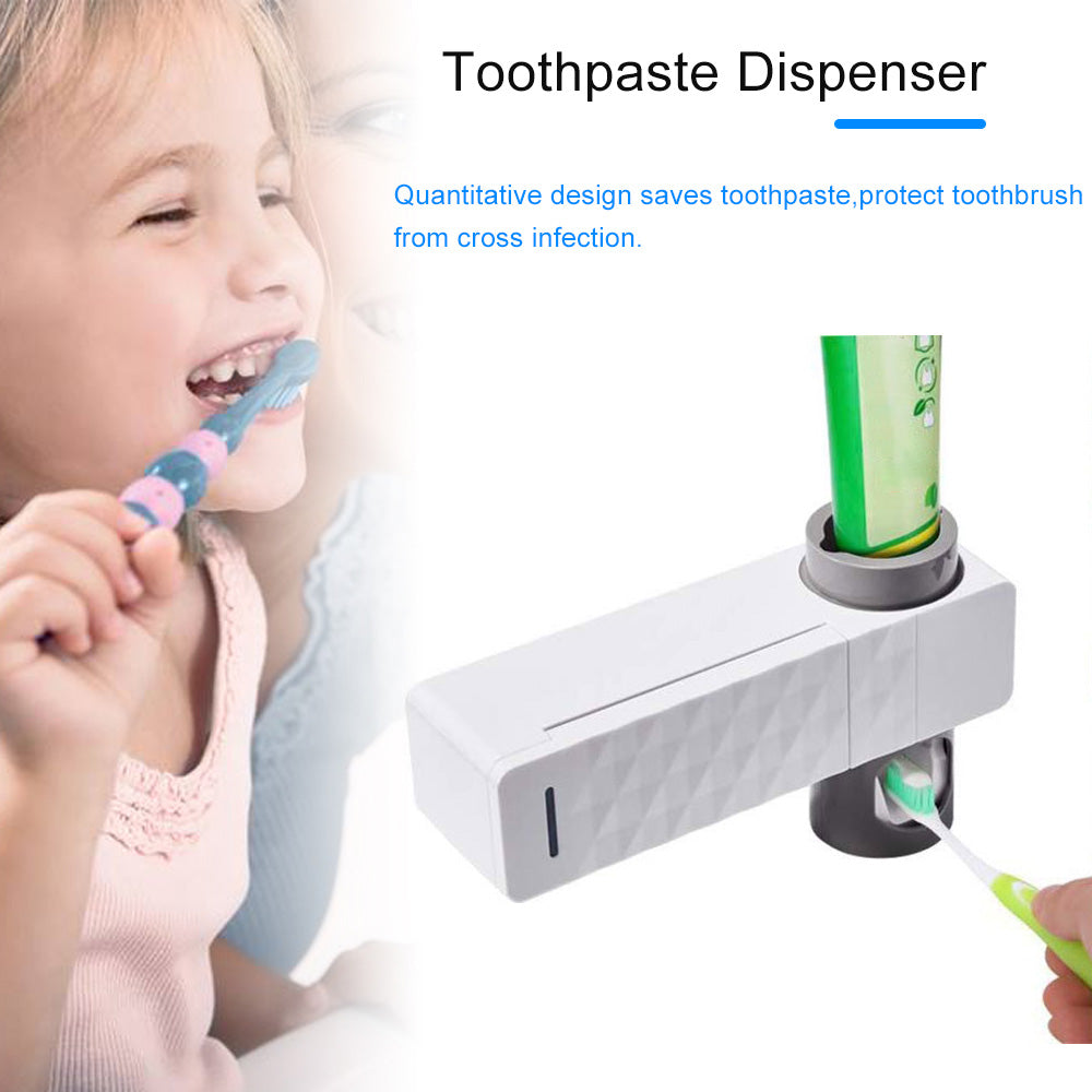 UV Lamp Sterilizer Toothbrush Holder Bathroom Automatic Toothpaste Health Clean - Image 3