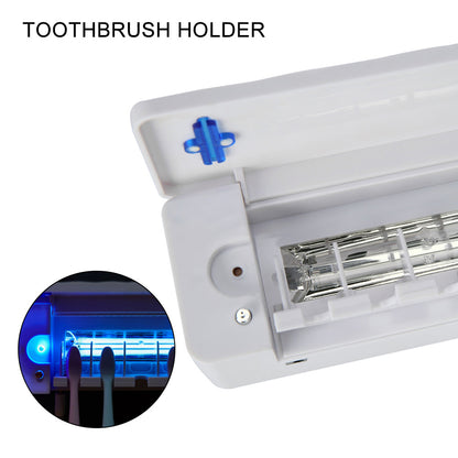 UV Lamp Sterilizer Toothbrush Holder Bathroom Automatic Toothpaste Health Clean - Image 4