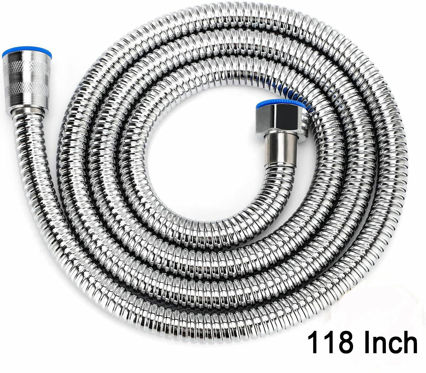 3m Shower Head Hose Stainless Steel Bathroom Flexible Tube Replacement Pipe AU - Image 2