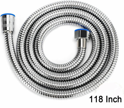 3m Shower Head Hose Stainless Steel Bathroom Flexible Tube Replacement Pipe AU - Image 2