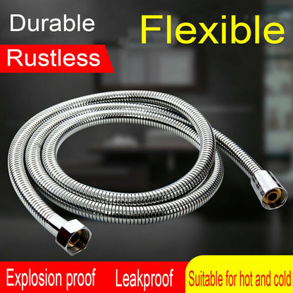 3m Shower Head Hose Stainless Steel Bathroom Flexible Tube Replacement Pipe AU - Image 4