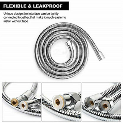 3m Shower Head Hose Stainless Steel Bathroom Flexible Tube Replacement Pipe AU - Image 7