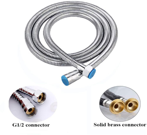 3m Shower Head Hose Stainless Steel Bathroom Flexible Tube Replacement Pipe AU - Image 9