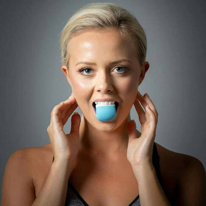 Facial exerciser exercise ballneck toner3-stage mandibular exerciser jaw trainer Blue - Image 5