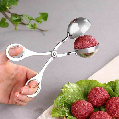 S Meatball Maker Spoon Kitchen Stick Utensil Baller Meat Stainless Steel AU  - Image 7