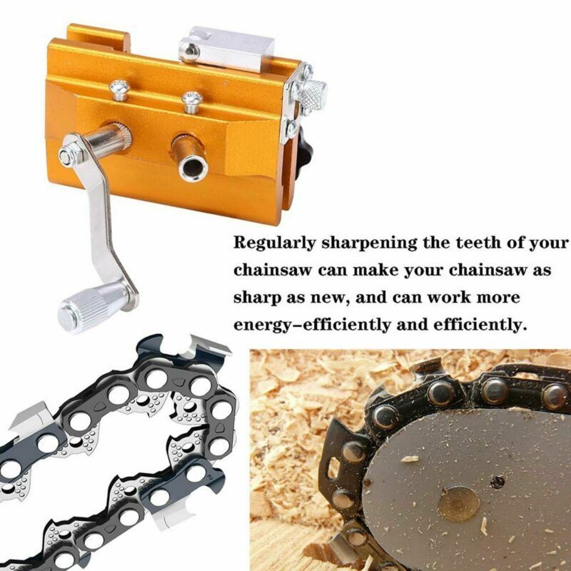 Easy Portable Chainsaw Sharpener Jigs Sharpening Tool Chain Saws Electric Saws - Image 8
