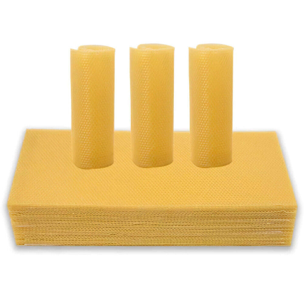 30Pcs Bee Hive Wax Honeycomb Bee Hives Beekeeping Equipment Frames Foundation - Image 3