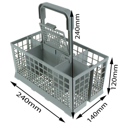 Dishlex dishwasher replacement cutlery basket Best reinforced base 240*140*120mm - Image 4