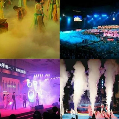 Fog Smoke Machine Fogger 500W RGB LED Party Club Disco Effect Wireless Control - Image 2