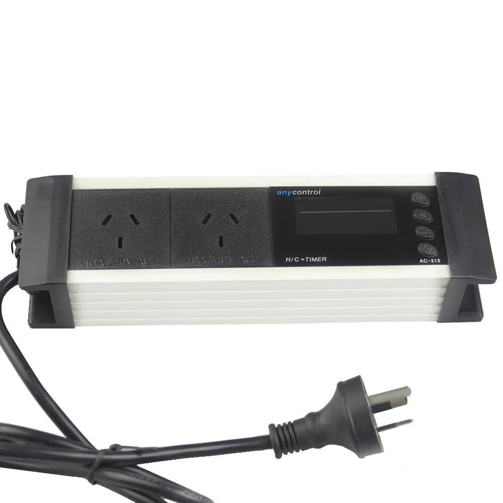 LCD Reptile Aquarium Digital Day/Night Timer Temperature Thermostat Controller - Image 3