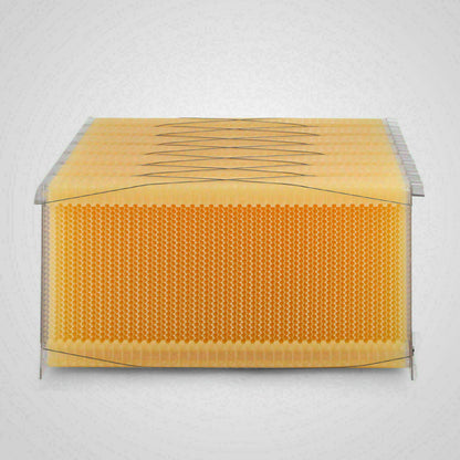 Neweast 7Pcs Flow Bee Comb Hive Frames For Wooden Beekeeping Beehive House - Image 3