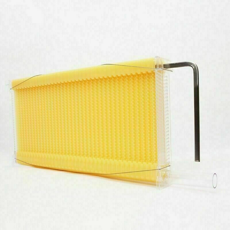 Neweast 7Pcs Flow Bee Comb Hive Frames For Wooden Beekeeping Beehive House - Image 9