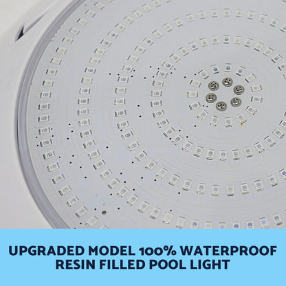 Resin Filled Swimming Pool LED Light 12V 55W RGB Remote Control Memory Function - Image 3