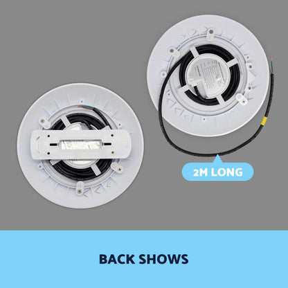 Resin Filled Swimming Pool LED Light 12V 55W RGB Remote Control Memory Function - Image 5