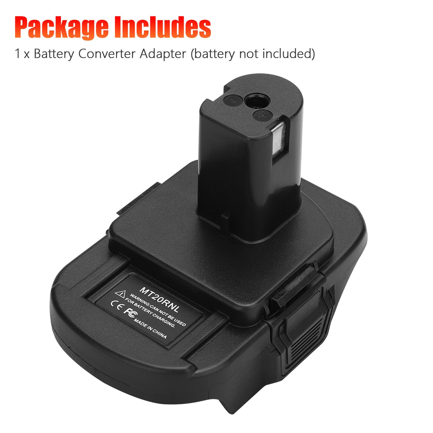 Battery Adapter MT20RNL for Makita Li-ion Batteries Convert to Ryobi 18V Tools - Image 2