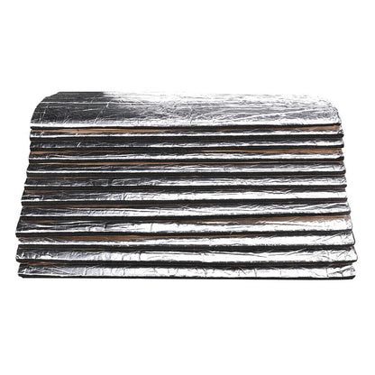 12PCS Car Engine Bay Bonnet Sound Deadener Noise Insulation Foam Proofing Heat - Image 8