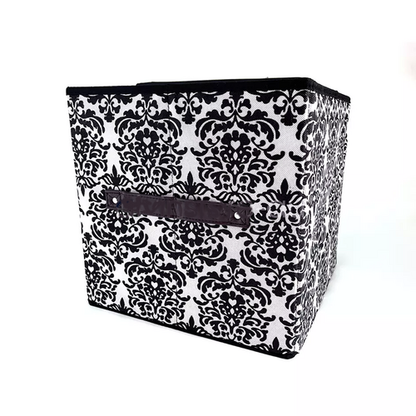 Folding Ottoman Storage Stool Cube Footstool Stool Blanket Box With Cover AU - Image 5