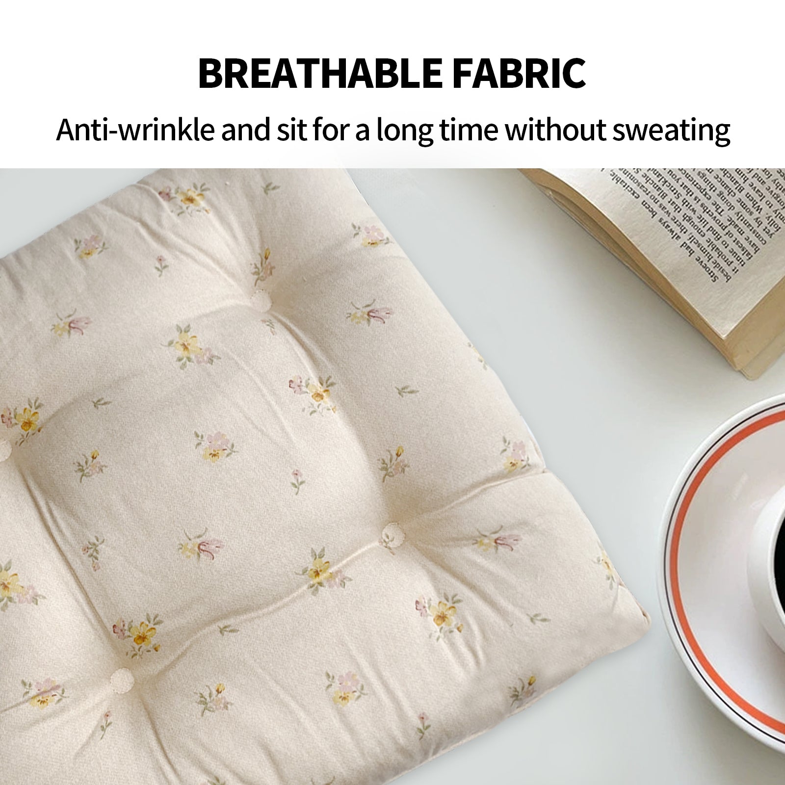 Seat Cushions Outdoor Indoor Cushion Square  Soft Chair Pad  - Image 3