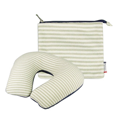 Inflatable U Shaped Travel Neck Pillow Portable Car Flight Head Rest Cushion - Image 3
