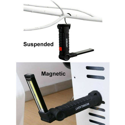 Portable COB LED Work Light Car Garage Mechanic USB Rechargeable Torch Lamp AU - Image 7