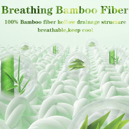 Bamboo Pillowtop Mattress Topper Luxury Bedding Mat Pad Protector Cover Queen 153 x 203 cm - Image 5