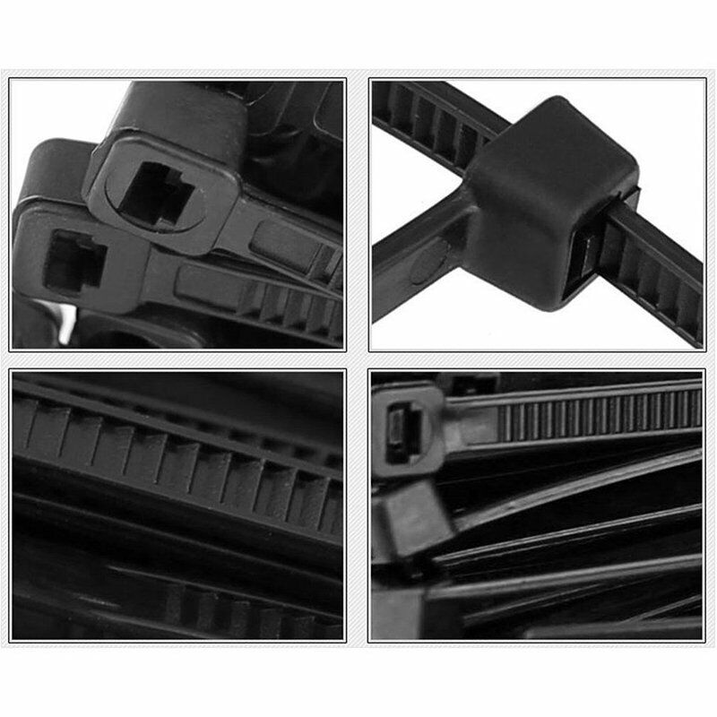Cable Ties Zip Ties Nylon UV Stabilised 500pc Bulk Black Cable Tie 150mm x 2.5mm - Image 5