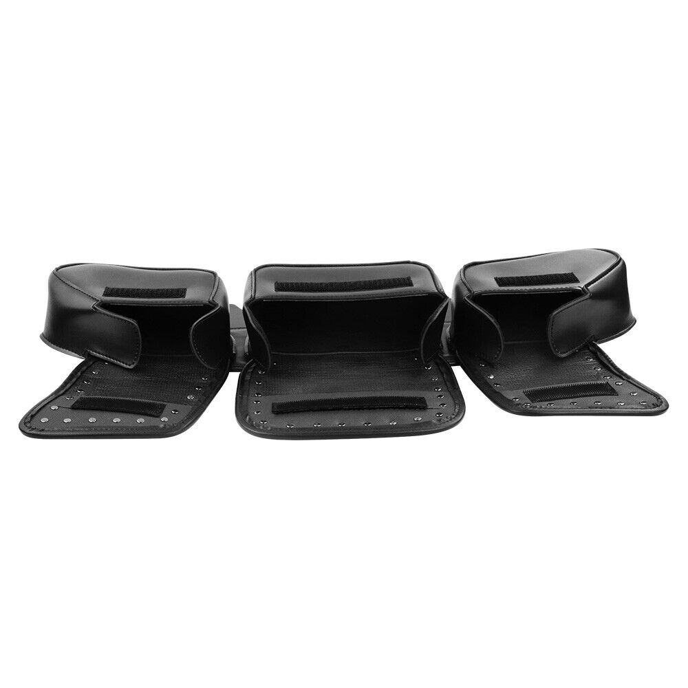 3 Pocket Windshield Bag Waterproof Fit For Harley Electra Glide FLHTC 96-13 - Image 6