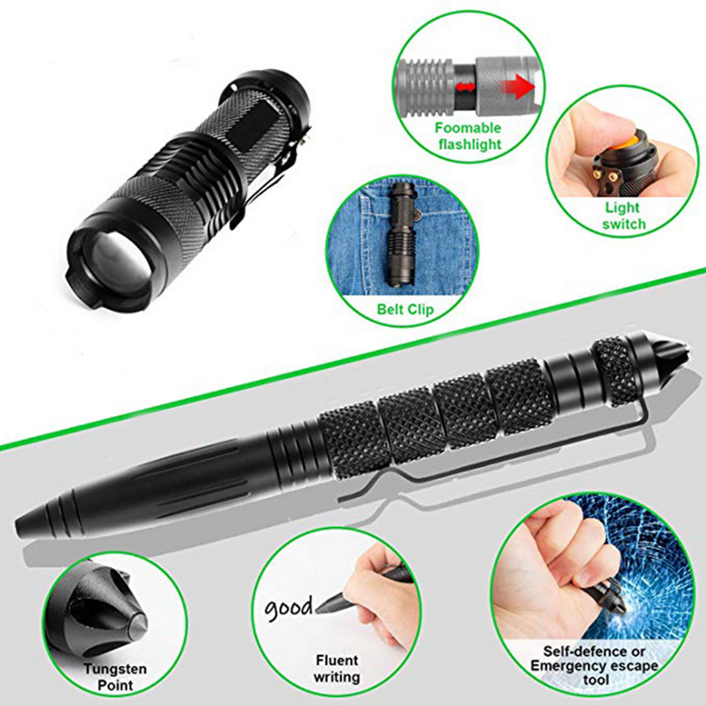 Camping Tool Emergency Survival Equipment Set Outdoor Sport Tactical Hiking Kit - Image 4