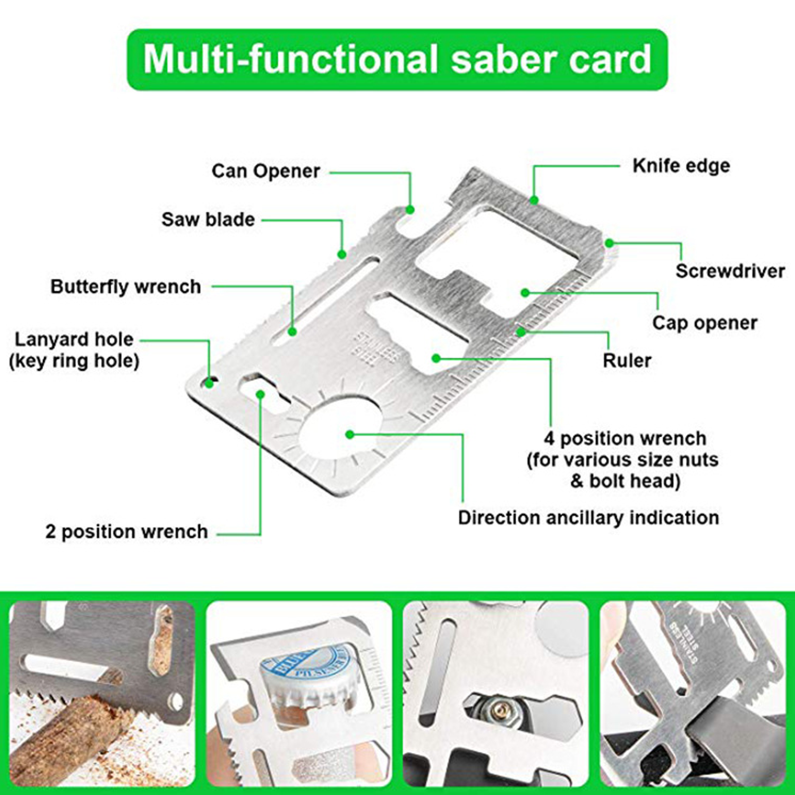 Camping Tool Emergency Survival Equipment Set Outdoor Sport Tactical Hiking Kit - Image 6