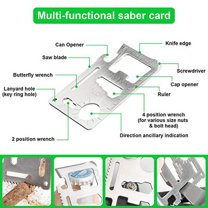 Camping Tool Emergency Survival Equipment Set Outdoor Sport Tactical Hiking Kit - Image 6