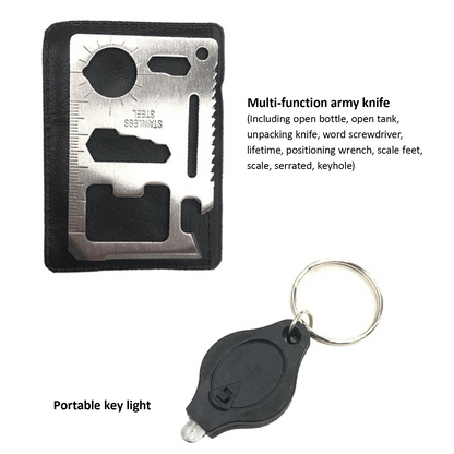 Camping Tool Emergency Survival Equipment Set Outdoor Sport Tactical Hiking Kit - Image 9