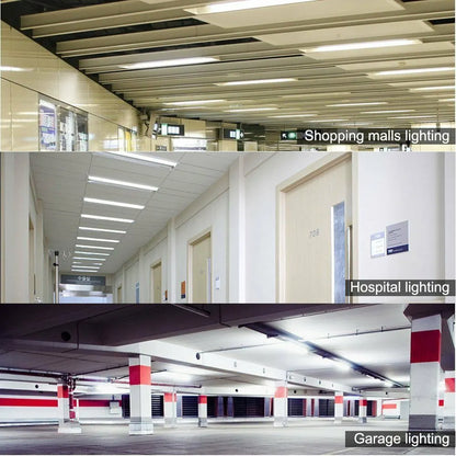 10x 120CM LED Tube Light Batten Linear Slim Light WorkShop Garage Lamp 40W 6500K - Image 6