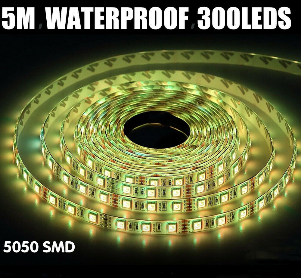 5V RGB LED Strip Lights IP65 Waterproof 5050 5M 10M 20M 300 LEDs USB Bluetooth - Image 2
