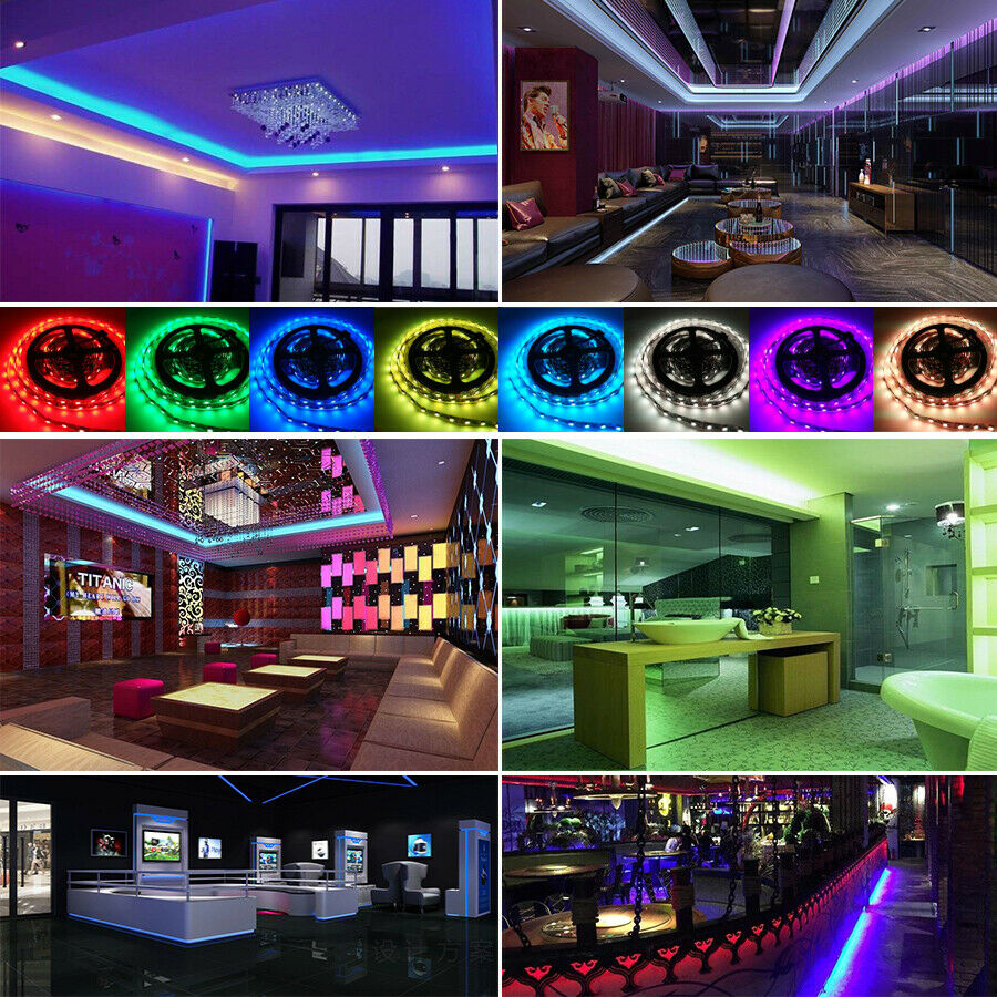 5V RGB LED Strip Lights IP65 Waterproof 5050 5M 10M 20M 300 LEDs USB Bluetooth - Image 4