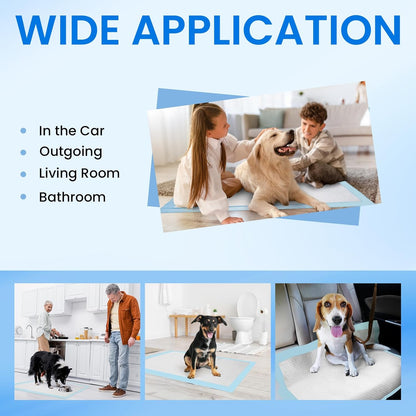 50pcs Pet Training Pads Puppy Toilet Dog Pee Indoor 60x90cm Super Absorbent - Image 2