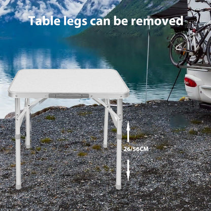 Outdoor Camping Folding Table Picnic Foldable Tables Aluminium Portable BBQ Desk - Image 5