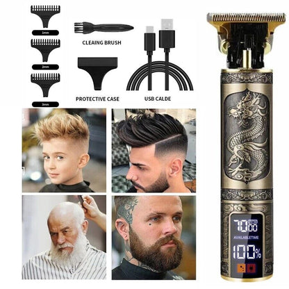 Professional Mens Hair Clippers Shaver Trimmers Machine Cordless Beard Electric - Image 7