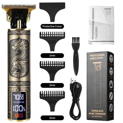 Professional Mens Hair Clippers Shaver Trimmers Machine Cordless Beard Electric - Image 8