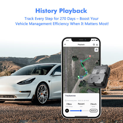 4G GPS Tracker for Car/Moto/Luggage - Waterproof, Real-time Tracking 30 Days Battery Life, Remote Control via Trial App. - Image 4