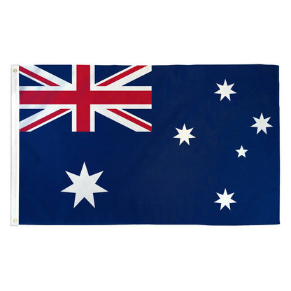 2 Pack Australian Aussie Flag Australia Day Oz AU 2x3ft 60x90cm Polyester - Image 3