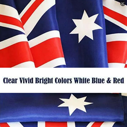 2 Pack Australian Aussie Flag Australia Day Oz AU 2x3ft 60x90cm Polyester - Image 7