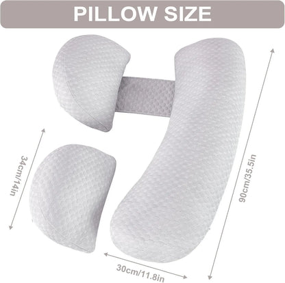Pregnancy Pillow, Maternity Pillow Support for Sleeping Pregnancy Pillow for HIP - Image 2