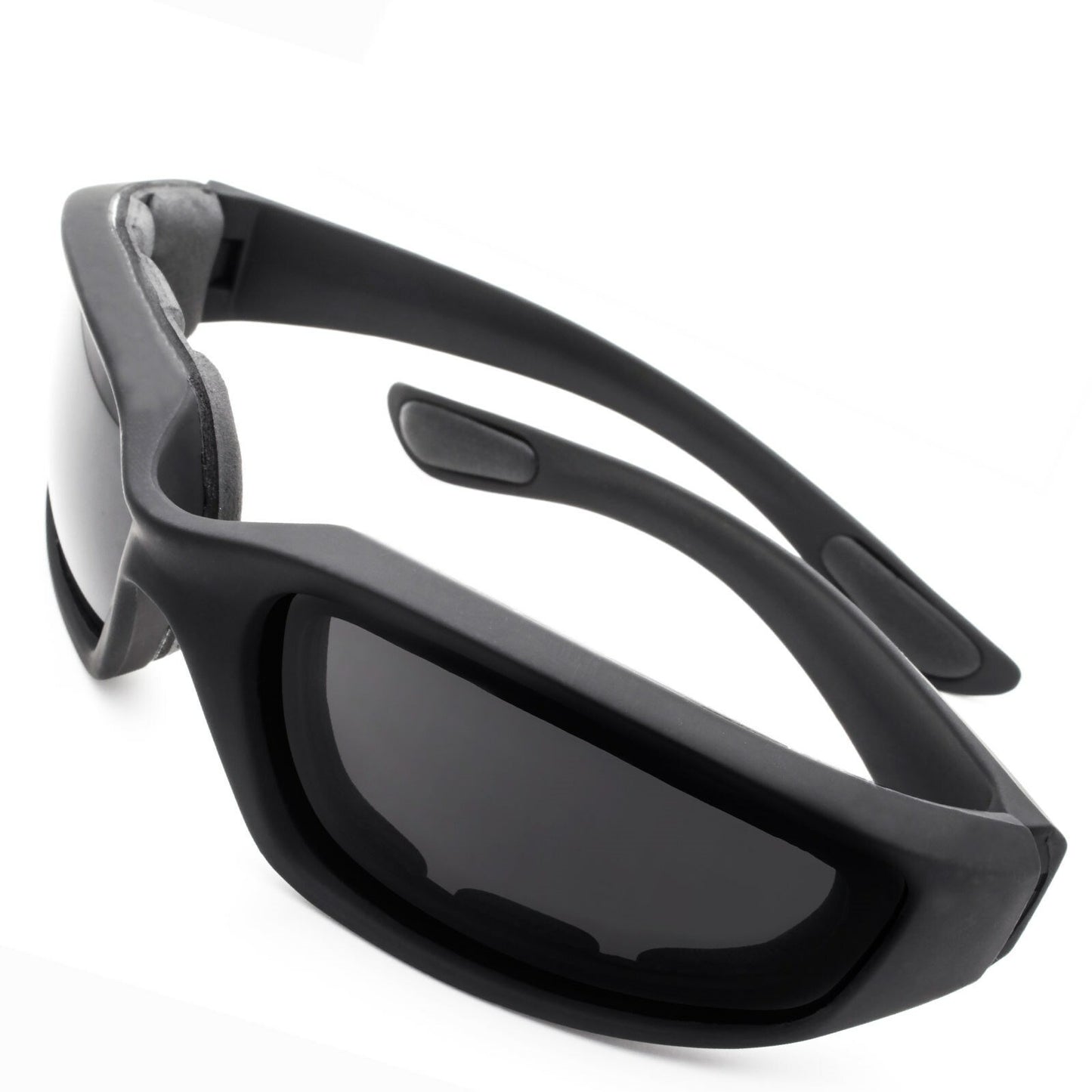 3pcs Chopper Foam Padded Motorcycle Riding Glasses Sunglasses Windproof Goggles - Image 4