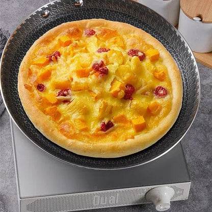 28cm Stainless Steel Crepe Pan Non-Stick Pan Honeycomb Coating Frying Pan Pizza6299 - Image 5